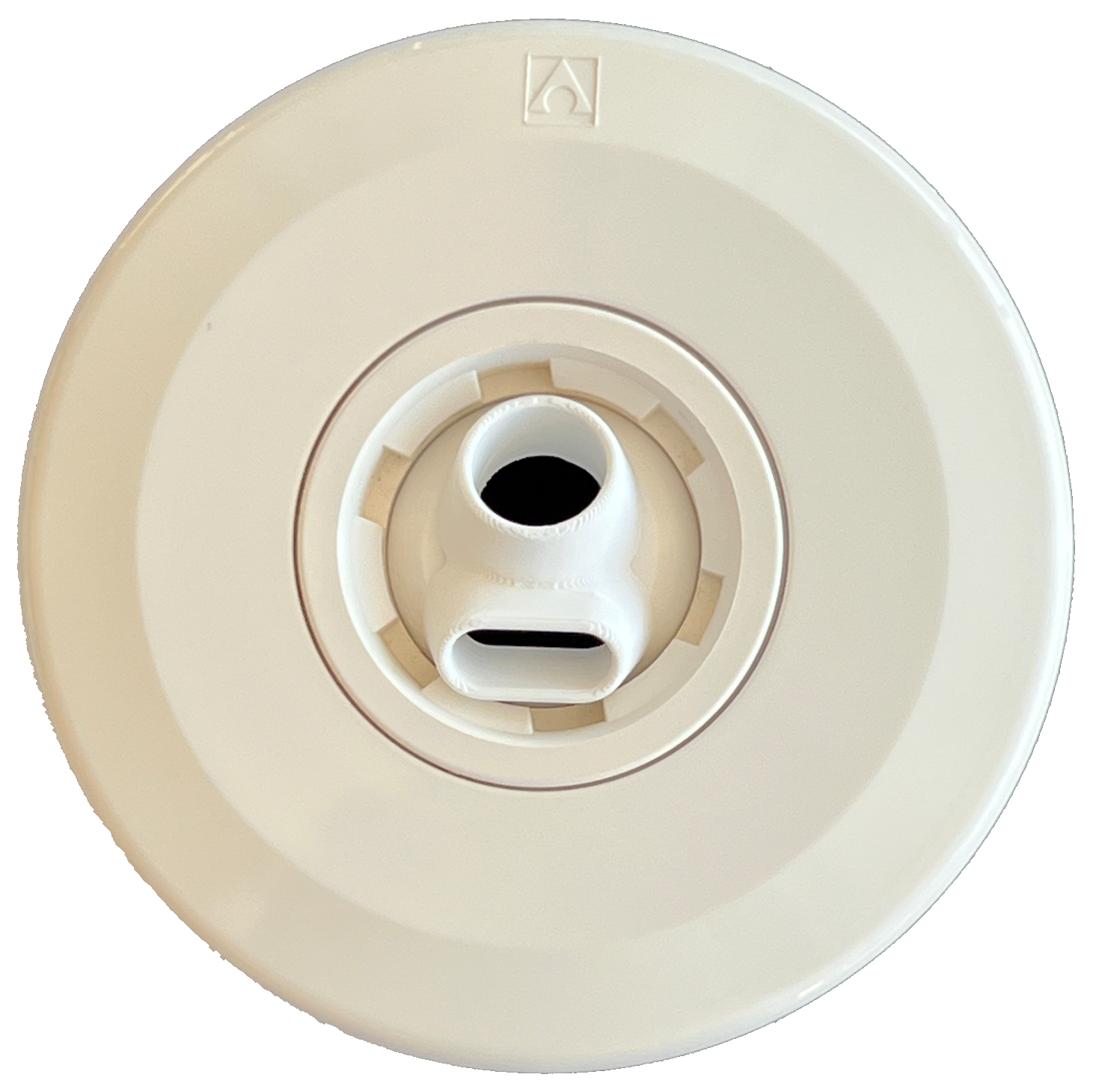Rotule de refoulement multidirection Zéphyo installée dans une buse, compatible Astral / Fluidra